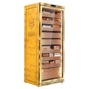 Chic luxury large electric humidor cabinet buy Raching mon5800a