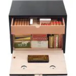 Adorini Habana black deluxe cigar humidor